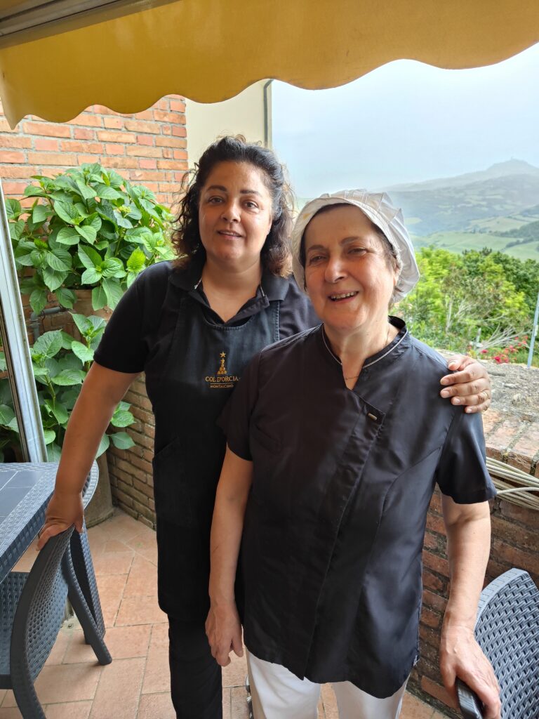 Lucia Giuliacci, Emanuela Canestri, Trattoria La Pace