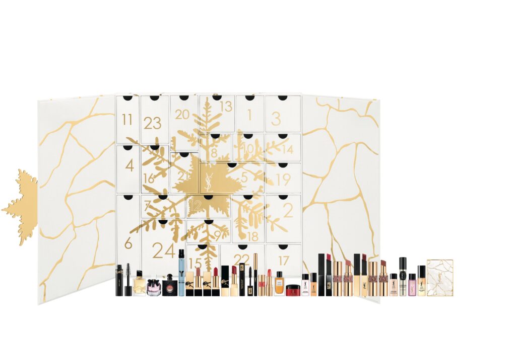 ysl holiday 23 opened advent calendar min