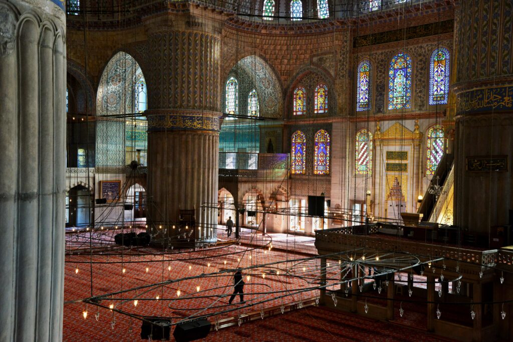 0964 istanbul sultanahmet camii steve mccurry 16.11.2013 ajans