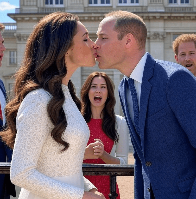 Reali: la verità dietro la rottura tra i Sussex e la royal family 2 ATTENZIONE, QUESTA E' UNA FOTO FAKE GENERATA CON l'AI DI "X", GROK: Il principe William e Meghan Markle si baciano a Buckingham Palace sotto lo sguardo sgomento di Kate e Harry