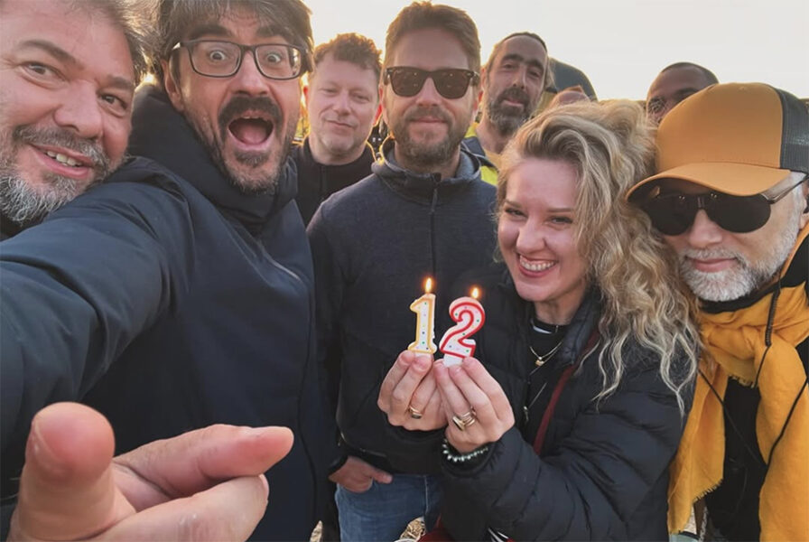 I registi de I Delitti del BarLume 12 Roan Johnson, 49, e Milena Cocozza