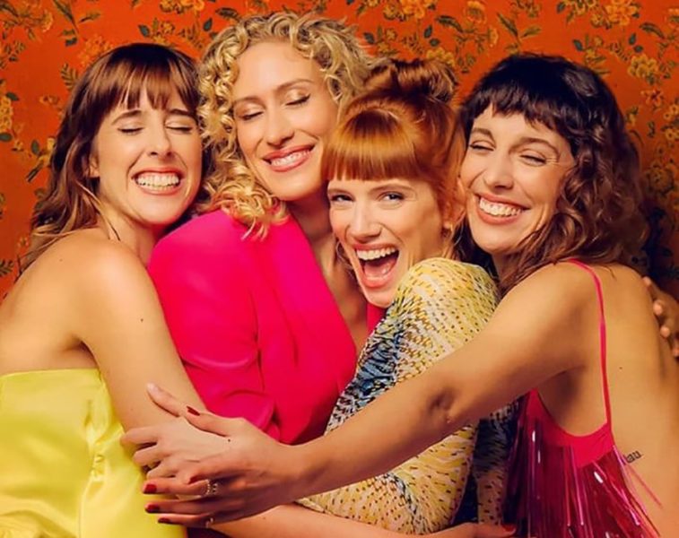 Da sinistra, Paila Malia (34 anni), Teresa Riott (34 anni), Diana Gómez (35 anni), e Silma López (33 anni)