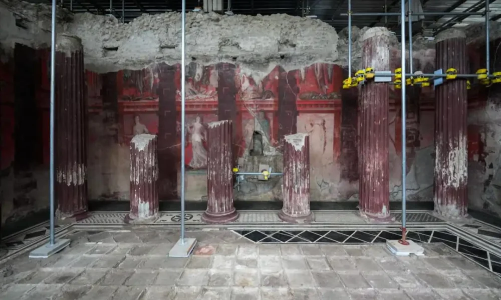 La megalografia della Casa del Tìaso a Pompei