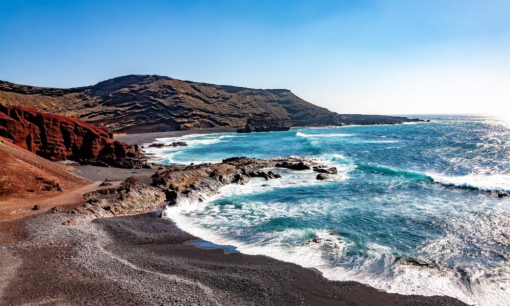 Spiaggia El Golfo. Lanzarote