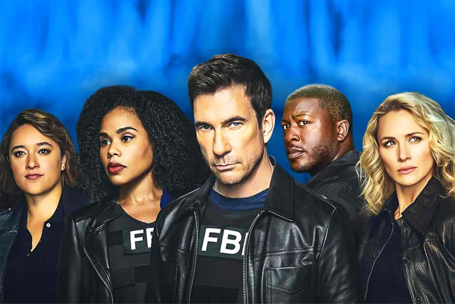 Fiction da non perdere dal 27 aprile al 3 maggio 2025 1 Fiction I protagonisti della serie "FBI- Most Wanted 6", da sinistra Keisha Castle-Hughes (35 anni), Roxy Sternberg (36 anni), Dylan McDermott (63 anni), Edwin Hodge (40 anni) e Shantel VanSanten (39 anni)