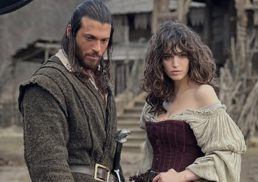 Fiction da non perdere dal 6 al 12 aprile 2025 1 fiction I protagonisti di _Il Turco_, Can Yaman (35 anni) e Greta Ferro (29 anni)