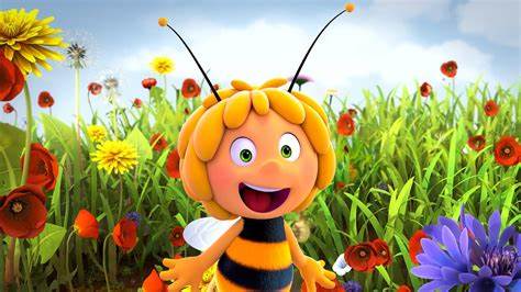 L'ape maia "rivisitata" in computer grafica per il film animato del 2011 "Ape Maia 3D"