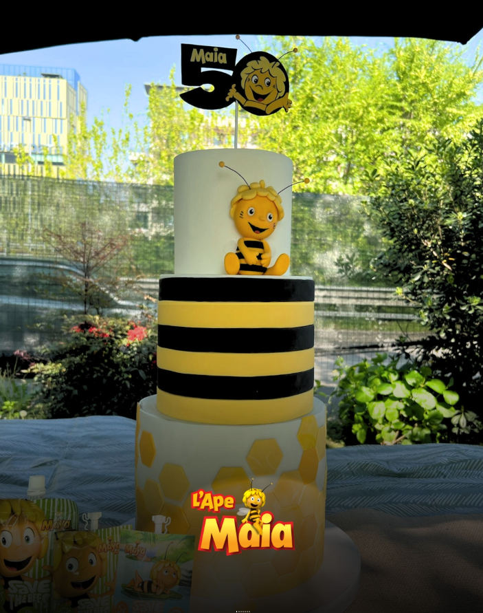 La "Casa di Maia", struttura dotata di arnie nell'oasi apistica in via Ettore Ponti, a Milano, inaugurata lo scorso 5 aprile.