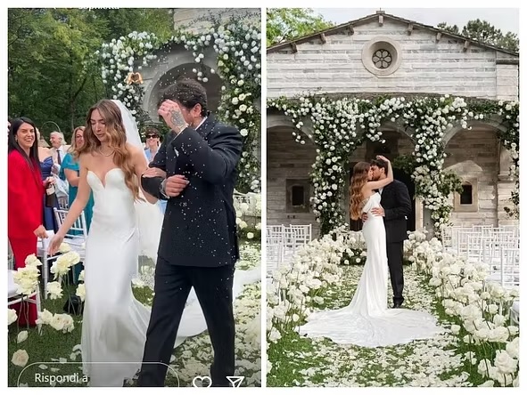 Andrea Cerioli e Arianna Cirrincione sposi: tutte le foto del sì