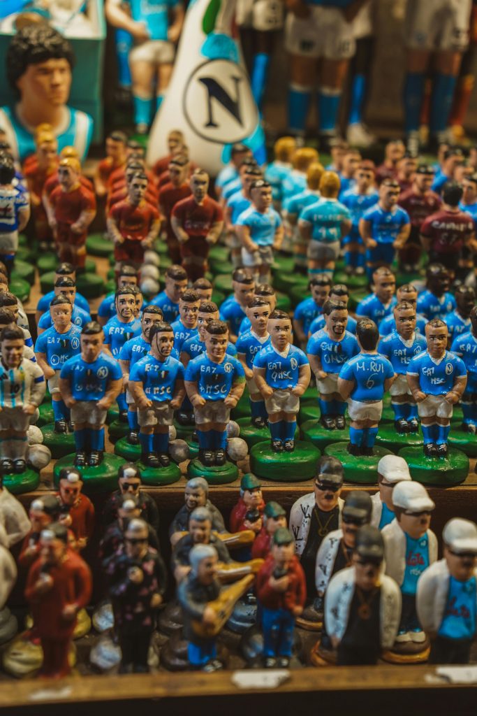 Il murales di Diego Armando Maradona ai quartieri spagnoli.