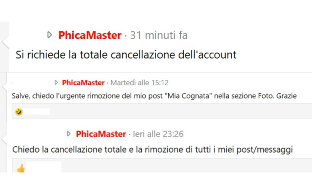 Phica, chiude il forum sessista: la fuga degli utenti dopo lo scandalo