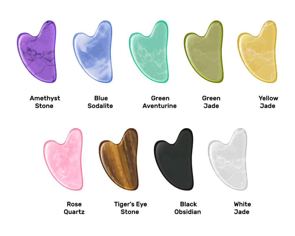 Gua sha: il massaggio linfodrenante del viso con la pietra