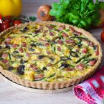 Torta salata agli asparagi