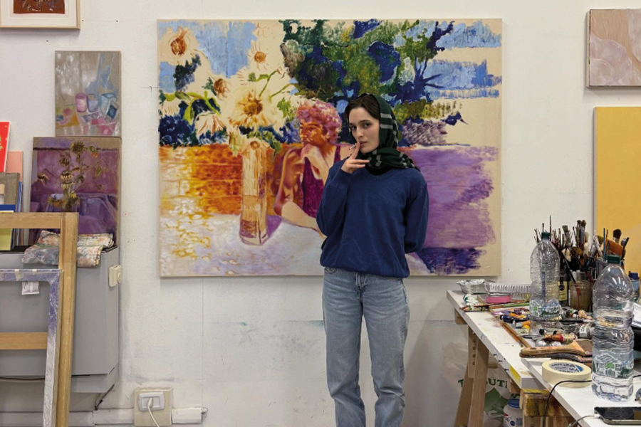 La pittura è per Grace Kicaj una "dimensione intima" e un rifugio emotivo fondamentale. Formatasi all'Accademia di Belle Arti di Brera, l'attrice coltiva questa passione parallelamente alla recitazione, utilizzandola come strumento per ritrovare se stessa tra un set e l'altro.