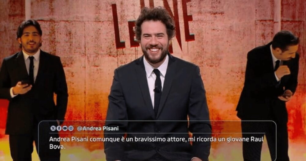 I mean tweet di Andrea Pisani (38) a "Le Iene".