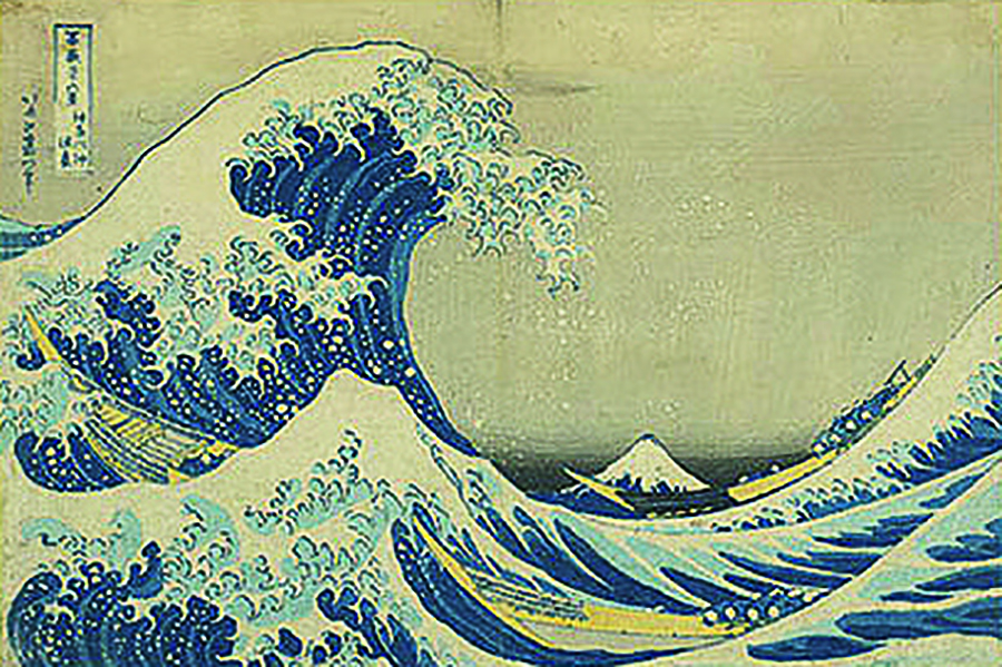 Hokusai in mostra a Roma: il respiro del mondo fluttuante