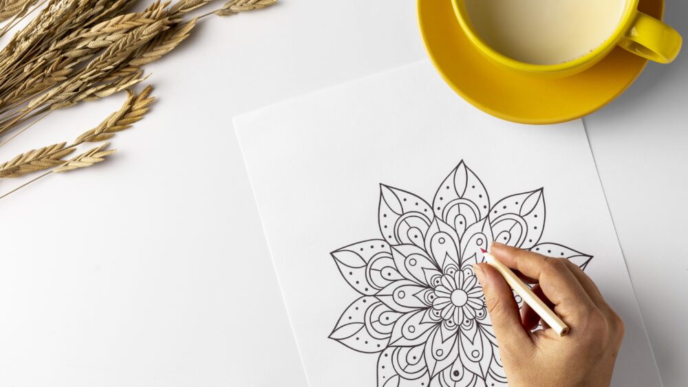Colorare i mandala è una forma di meditazione attiva