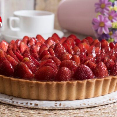 Crostata fresca alle fragole Crostata fresca alle fragole