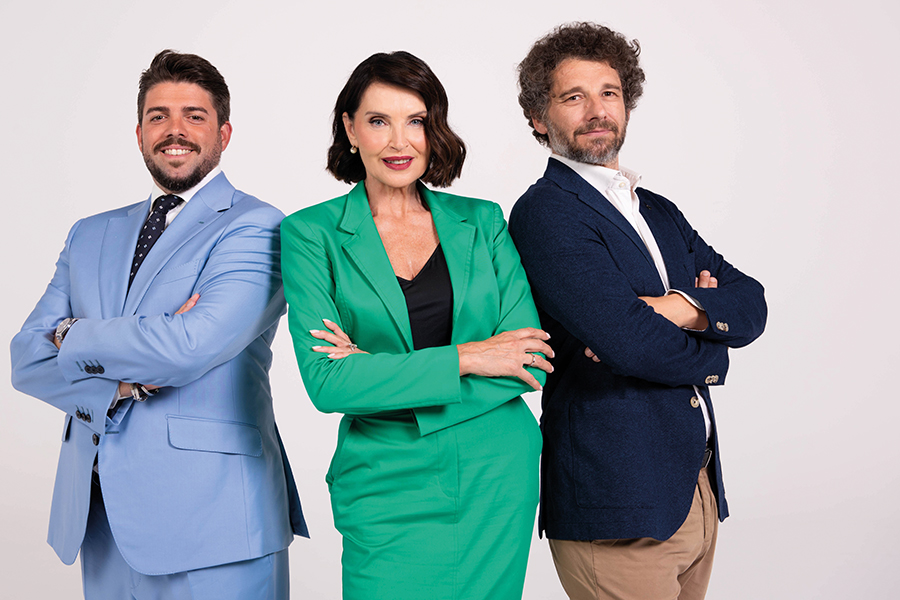 Il cast romano di "Casa a prima vista".