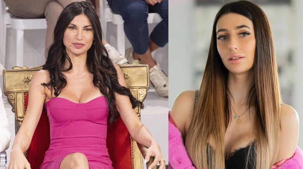 A sinistra, Manuela Carriero (37), nota al pubblico per aver partecipato a "Temptation Island" e "Uomini e Donne". A destra, Michelle Comi (30), content creator e influencer torinese, nota per i suoi contenuti sui social e su OnlyFans.