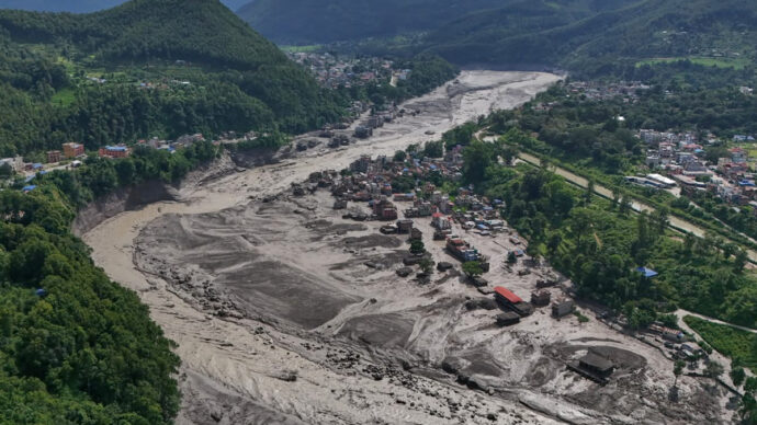 Alluvione in Nepal, almeno 207 morti e 1500 dispersi 2 Alluvione in Nepal, almeno 207 morti e 1500 dispersi