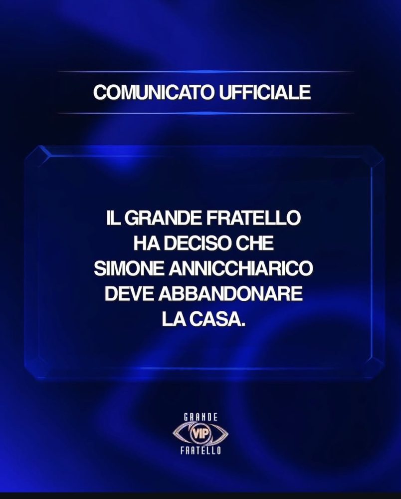 Le reazioni alla squalifica di Simone Annicchiarico stanno creando una bufera 1 Le reazioni alla squalifica di Simone Annicchiarico stanno creando una bufera