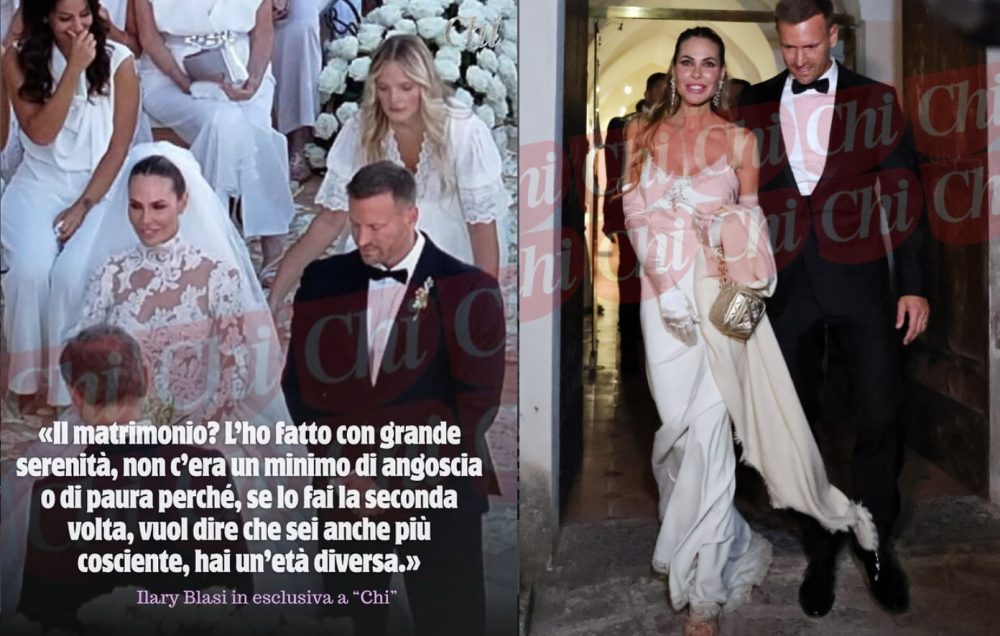 Ilary Blasi e Bastian Müller hanno detto sì: tutti i segreti del matrimonio blindato a Ravello