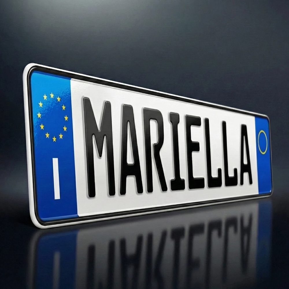 Targhe personalizzate in Italia: costi, regole e l’incredibile paradosso
